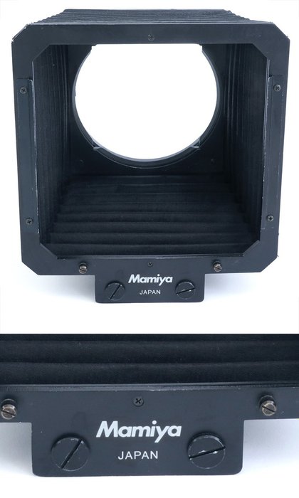Mamiya RB67 RB 67 series compendium G3 adjustable shade lens hood for RB & RZ. Adattatore per obiettivo