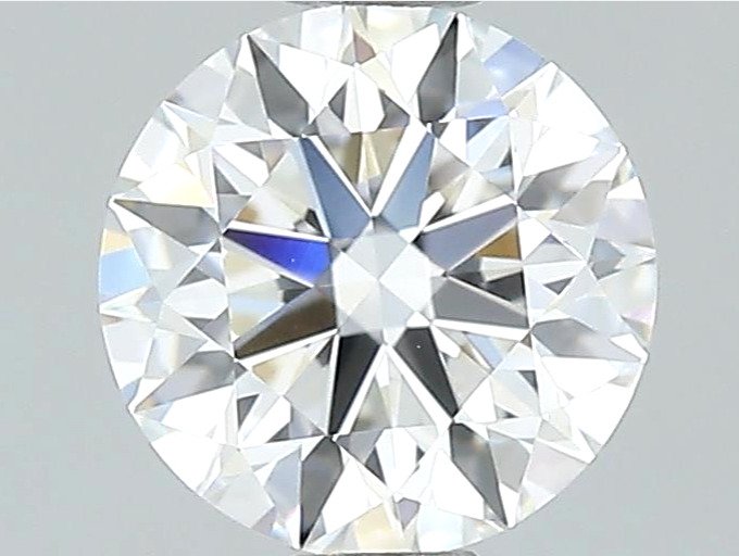 1 pcs Diamante - 0.76 ct - Brillante - G - VVS2, *3EX*