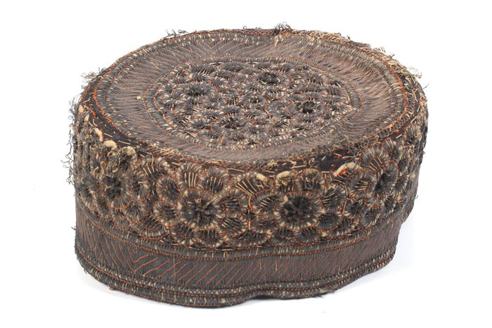 Sombrero - hilo de plata bordado - Turquía - Siglo 19