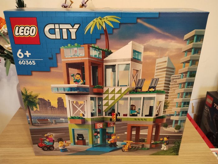 Lego - Cidade - 60365 - Appartementsgebouw - Depois de 2020