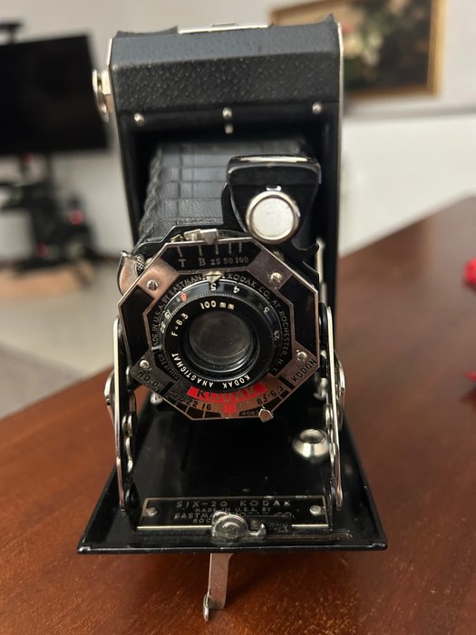 Kodak Six-20 + bag + manual Analoge camera