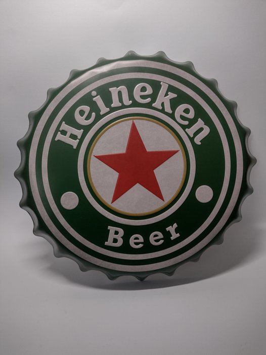 Heineken - Reklameplakat (1) - Metal
