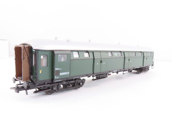 Artitec H0轨 - 20.290.01 - 模型火车客运车厢 (1) - 钢制 D 6 门行李架 - NS