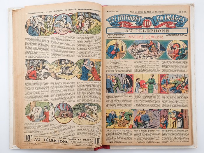 Les Histoires en Images - 14 Recueils - 1925-1938