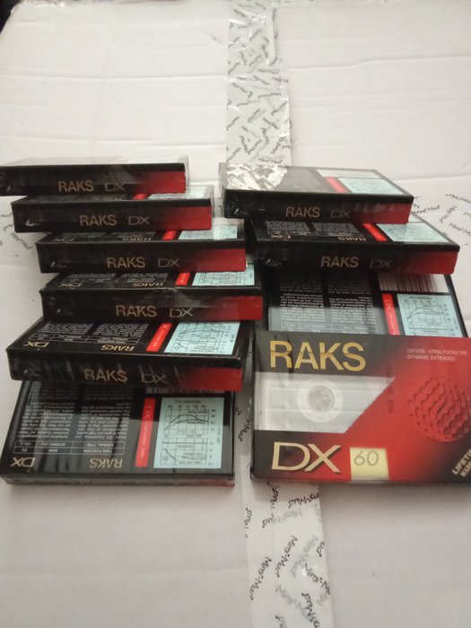 Raks - DX-60 Cassete de áudio sem gravação