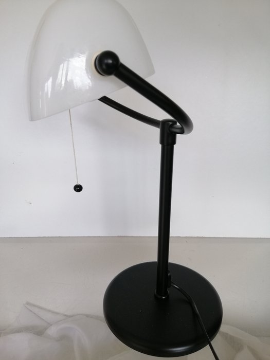 Notarislamp - Lampe - Glas, Metall