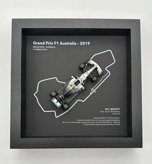 Artwork - Mercedes-Benz - Valtteri Bottas - GP F1 Australia 2019