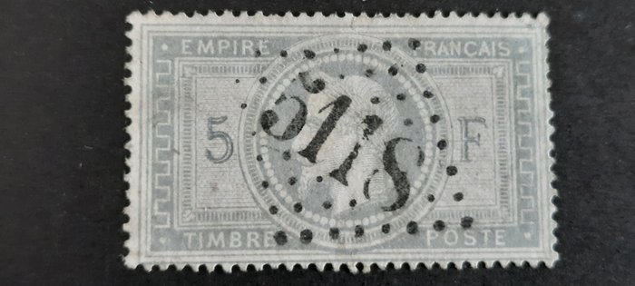 Francia 1868 - Impero di Napoleone III - Yvert 33