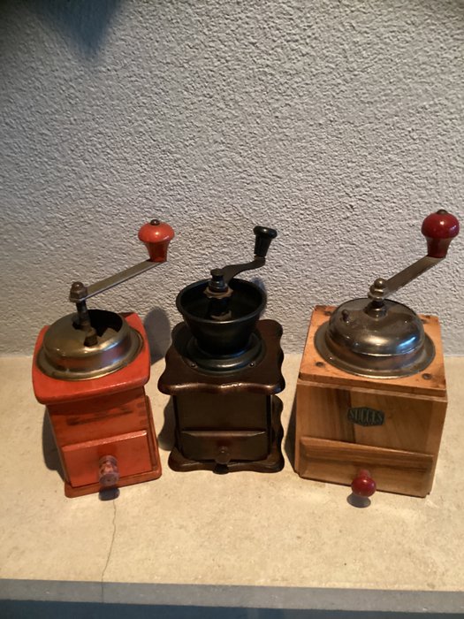 咖啡研磨機 (3) - 木材、金屬