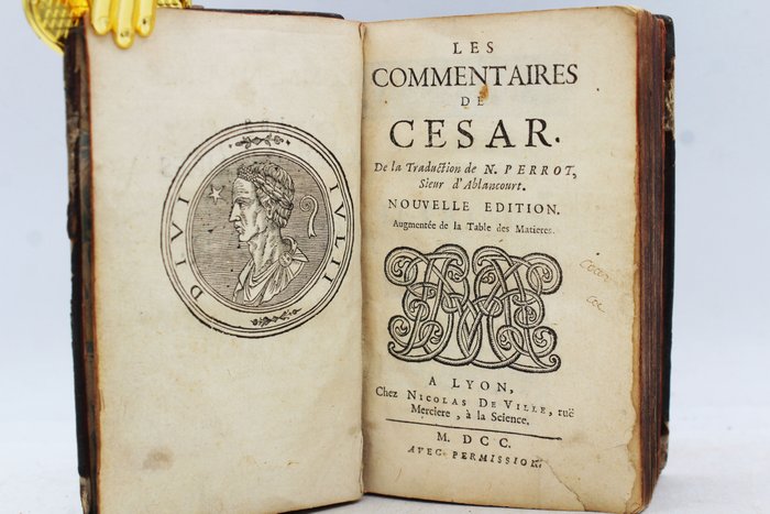 César - Les Commentaires De César - 1700