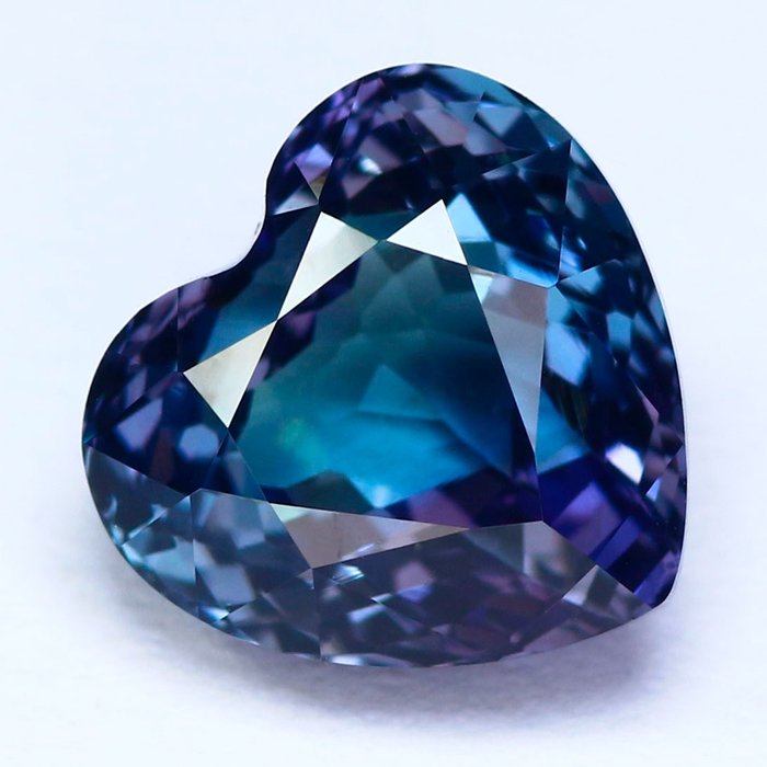 Albastru, Violet Tanzanite - 3.52 ct