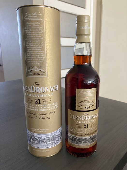 Glendronach 21 years old - Parliament - Original bottling  - b. 2015  - 70厘升