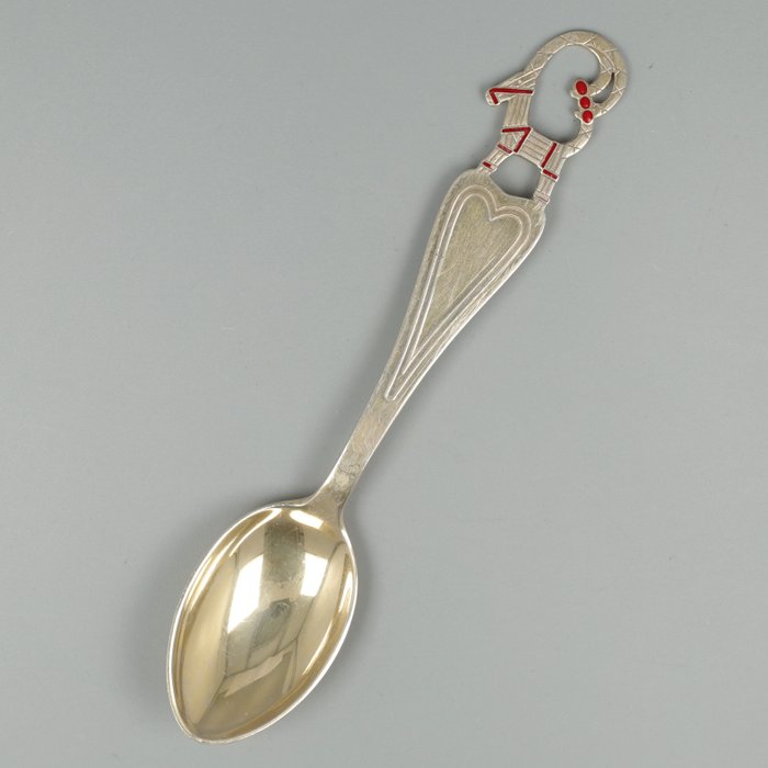 Anton Michelsen. NO RESERVE. Jaar / Maand - Spoon (1) - .925 silver