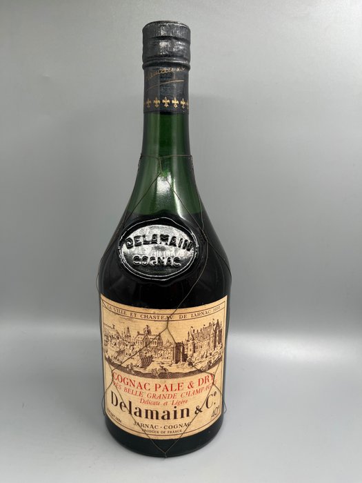 Delamain - Pale & Dry Très Belle Grande Champagne - délicate et légère  - b. Δεκαετία του 1960 - n/a (70cl-75cl)