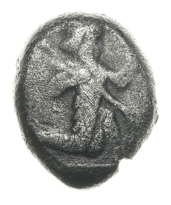 Royaume d’Achéménide, Perse, Sardes. Time of Darios I to Darios II (490-420 BC). Siglos / Carradice Type III