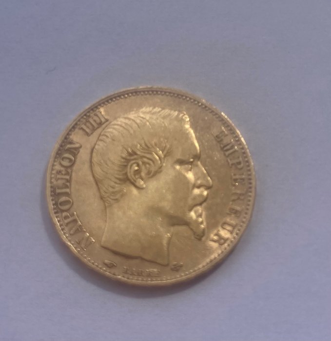 20 Francs  1858 A Napoleon III