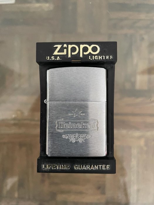 Zippo - Feuerzeug - Stahl (rostfrei) -  (1)