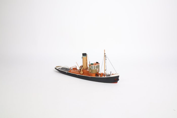 Artitec H0 - Modeltog landskab (1) - Havnebåd, bygget