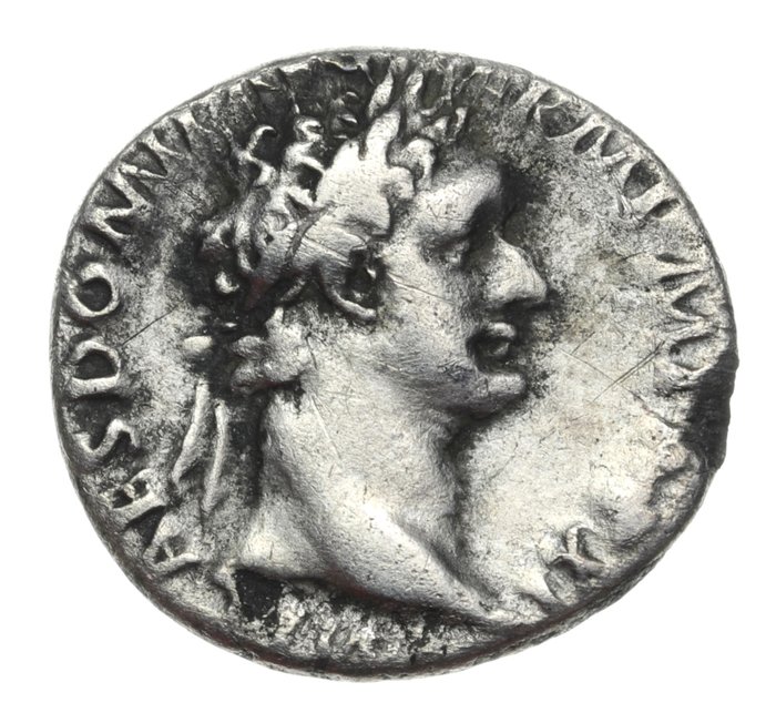 羅馬帝國. 圖密善 (AD 81-96). Denarius (Minerva). Rome mint 92 AD. / RIC 168