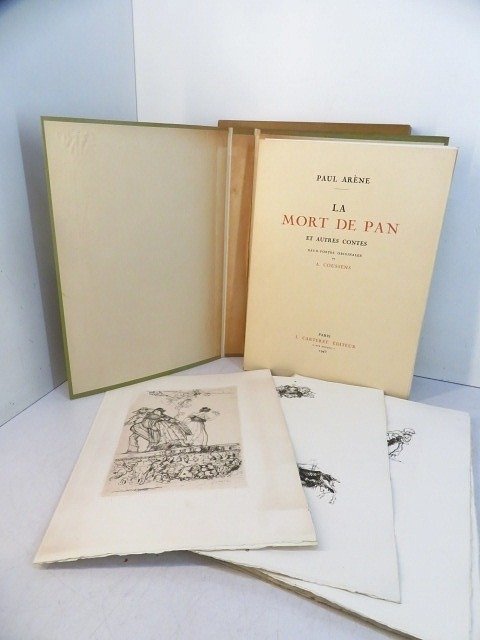 ‎Paul Arène / Armand Coussens - La Mort de Pan et autres contes - 1945