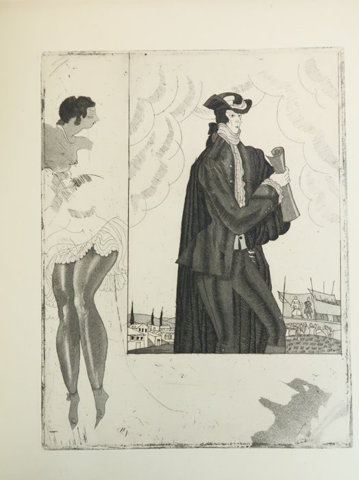 Henri de Régnier / Charles Martin - ‎L’Illusion héroïque de Tito Bassi [1/45 & Suite avec remarques] - 1926