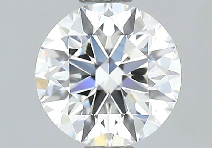 1 pcs Diamant  (Natur)  - 0.76 ct - Rund - H - VS1 - Gemological Institute of America (GIA) - *3EX*
