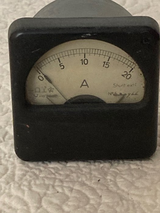 Pekly Paris - Flugzeugteile und -elemente - Amperemeter für Flugzeuge - 1950-1960