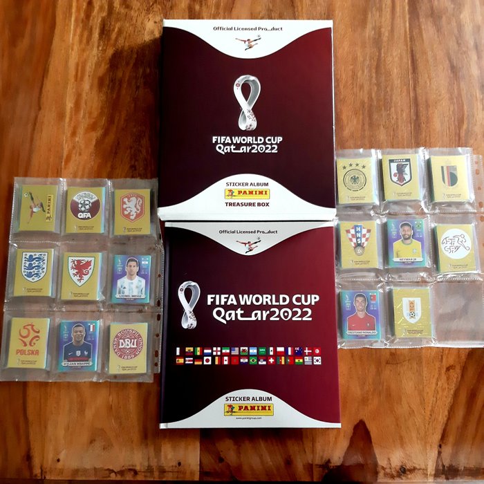 帕尼尼 - World Cup Qatar 2022 - Empty album + complete loose sticker set