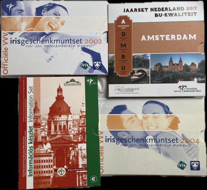 荷兰. Year Set (FDC) 2002/2017 (4 sets)