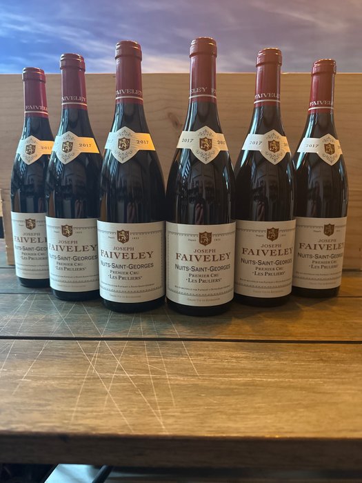 2017 Nuits-Saint-Georges 1° Cru "Les Pruliers" - Faiveley - Bourgogne - 6 Bottles (0.75L)