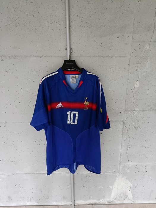 Francia - soccer - Zinedine Zidane - Football shirt