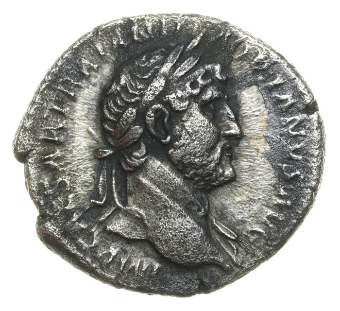 罗马帝国. 哈德良 （公元117-138）. Denarius (Salus). Rome mint 119-122 AD. / RIC 137a
