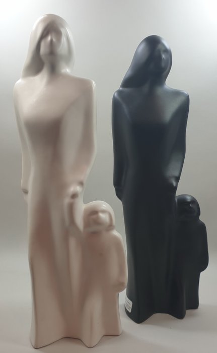 Flora Keramiek, Hardenberg - Yvonne Niessen - 雕像 -  (2) - 陶瓷