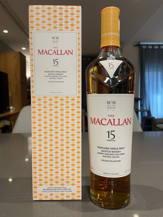 Macallan 15 years old - Colour Collection - Original bottling  - 700 毫升