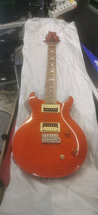 PRS - PRS SE Custom Santana Red -  - Chitară electrică