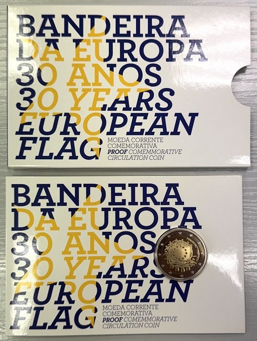 葡萄牙. 2 Euro 2015 "Bandeira da Europa" Proof