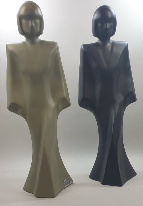 Flora Keramiek, Hardenberg - Yvonne Niessen - Figurine -  (2) - Céramique