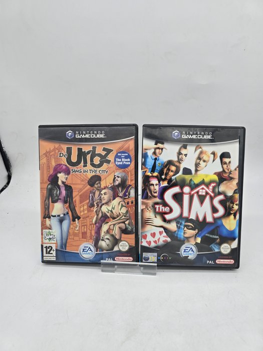 Nintendo - GC Gamecube - THE SIMS + THE URBZ Duo Packet - Limited Edition - booklet - PAL - eur - 電動遊戲 - 帶原裝盒