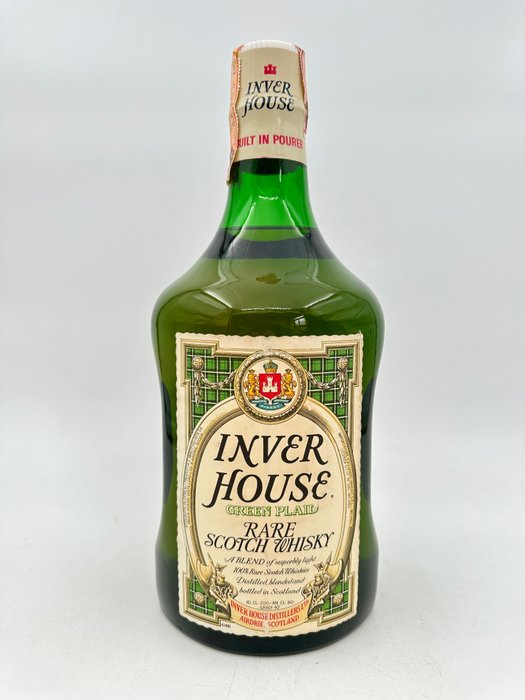 Inver house - Green Plaid - Original bottling  - b. Années 1970 - 200cl