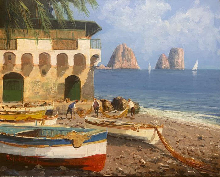 Pasquale Vuotto (1958) - Capri - Scoglio delle sirene