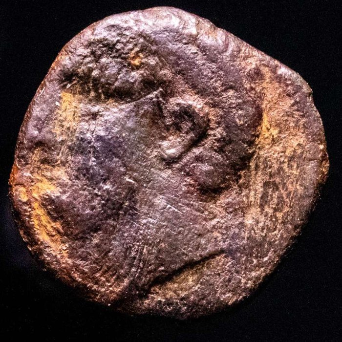 Hispania, Cartagonova. Carthaginian occupation (238-208 BC) - Carthaginians, Tanit - head horse