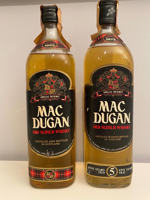 Mac Dugan - 1969 & 1972 Special Reserve  - 75cl - 2 bottles