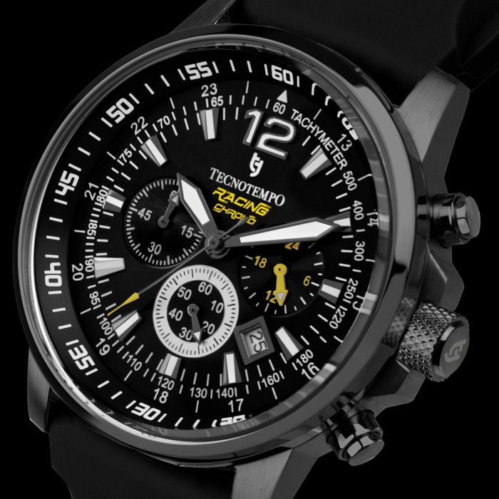 Tecnotempo®  Chronograph 100M WR - "Racing Chrono" Limited Edition - - Ohne Mindestpreis - TT.100G.RCBB - Herren - 2011-heute