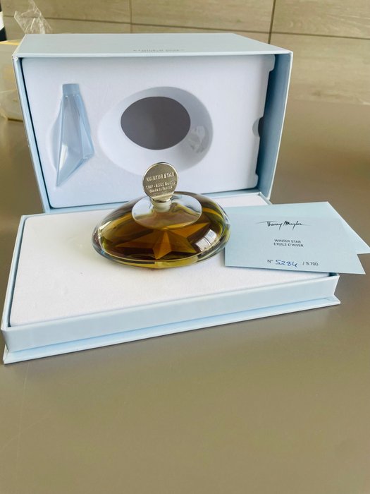 Thierry Mugler - Botella de perfume - Estrella de invierno - Edición limitada - Vidrio