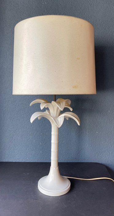 Chaumette Italy - Lampe - Lampe palmier - Bronze, Laiton, Porcelaine