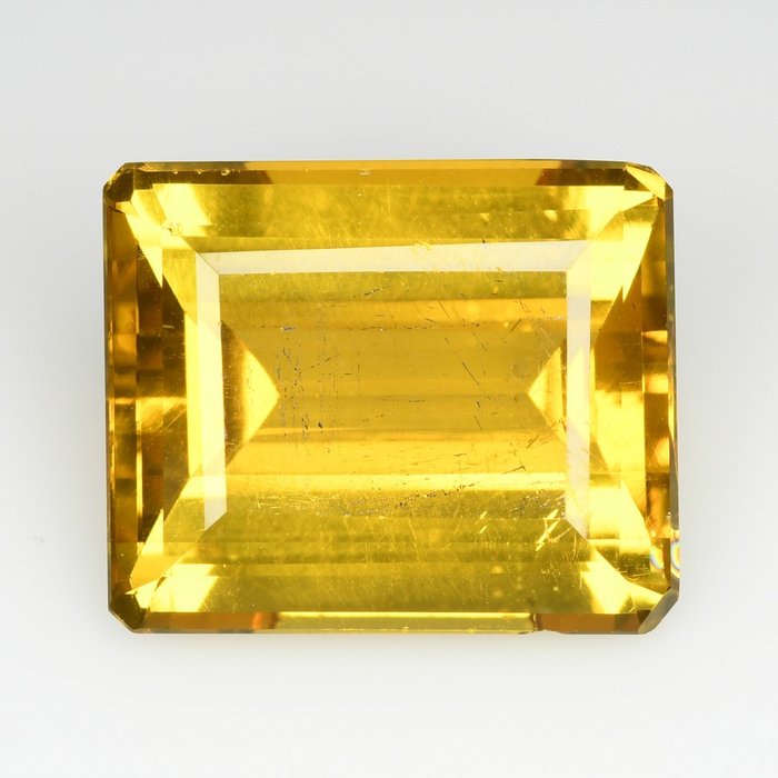 1 pcs [棕黃色] 磷灰石 - 19.87 ct