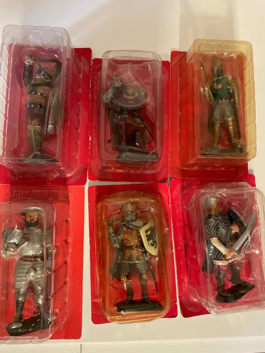 Themed collection - 6x Medieval Warriors