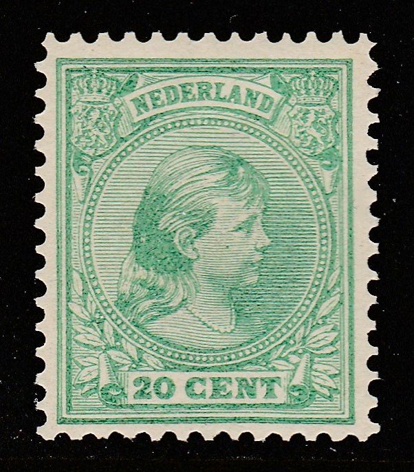Paesi Bassi 1891 - La principessa Guglielmina - NVPH 40