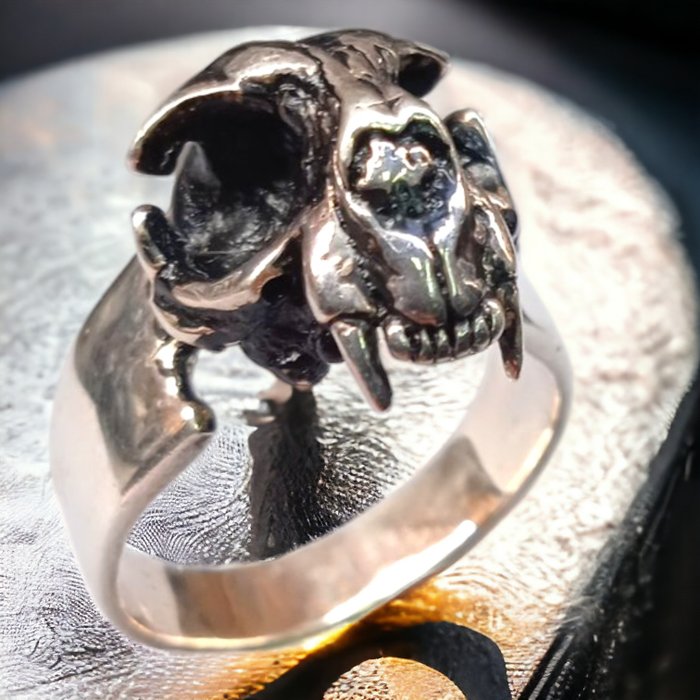 handmade silver ring  - 立体透视模型