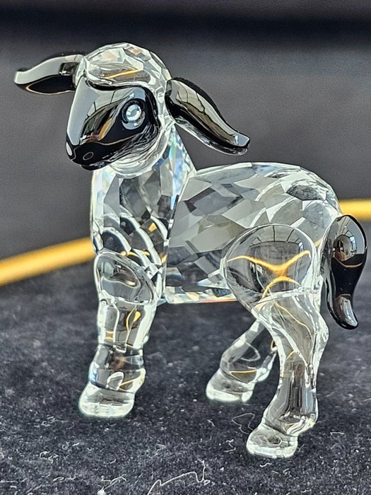 Swarovski - Figurine - Little Blackhead Lamb 654 305 - Kristall